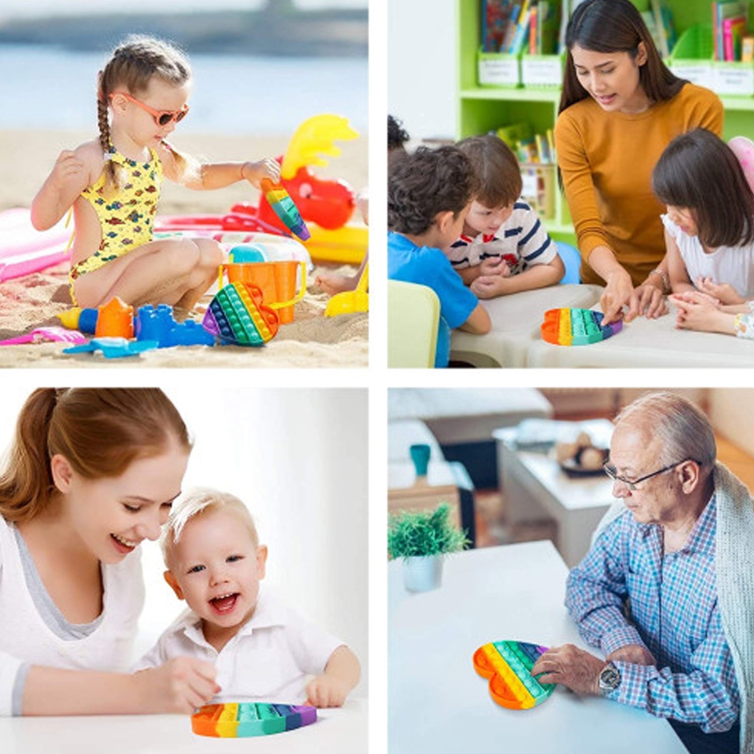 4608A Rainbow H Fidget Toy used in all kinds of household places specially for kids and children’s for playing purposes. 4608A Rainbow H Fidget Toy used in all kinds of household places specially for kids and children’s for playing purposes.
